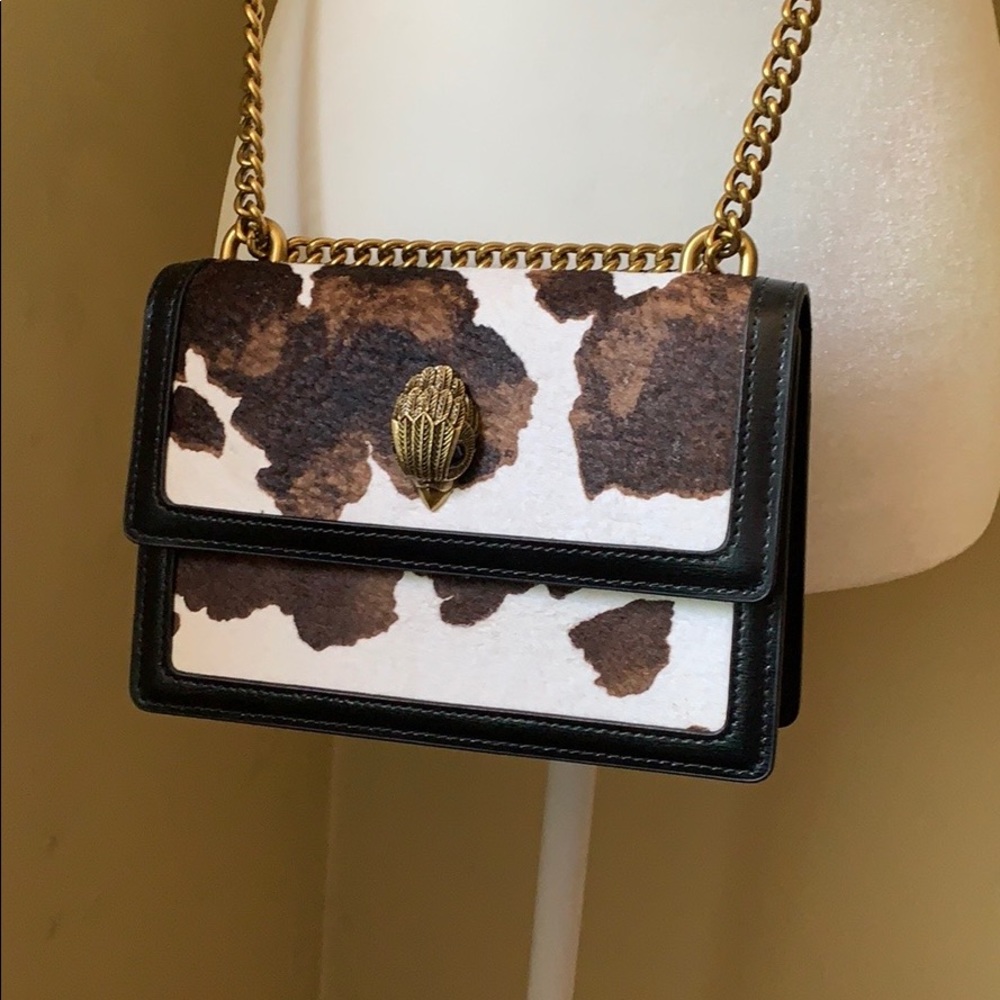 Kurt Geiger London Cow Print Shoulder Bag